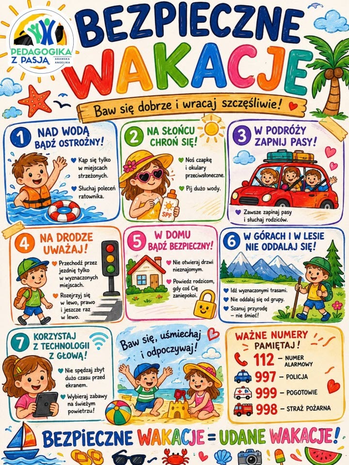 Bezpieczne wakacje 2026