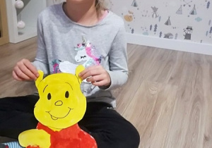 Prace konkursowe pt. "Miś bohater książkowy"