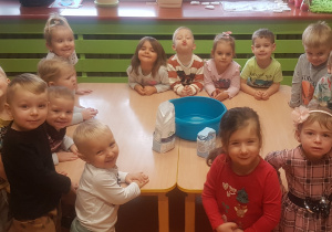 Co można robić zimą? Zajęcia sensoryczne w grupie II
