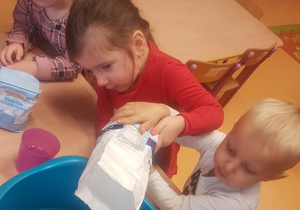 Co można robić zimą? Zajęcia sensoryczne w grupie II