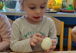 Jajko.. sensorycznie i praktycznie – gr. I i II (zajęcia koleżeńskie)