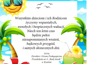 Wakacyjne życzenia