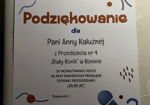XXIX Koniński Przegląd Piosenki "Do-Re-Mi"
