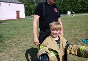 Z wizytą u strażaków z Ochotniczej Straży Pożarnej gr VII i VIII