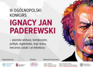 III edycja ogólnopolskiego konkursu Ignacy Jan Paderewski ...