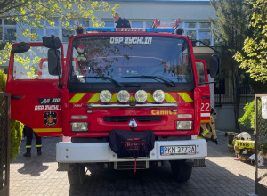 Chcę zostać strażakiem!- wizyta strażaków z OSP Żychlin w grupie I i II