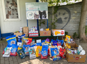 ,,Akcja schronisko w Białym koniku” -przekazanie darów dla bezdomnych zwierząt w Koninie
