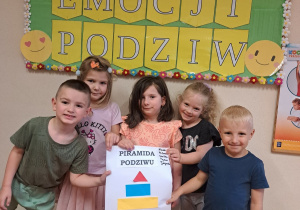 PODZIWiamy w grupie IV, czyli realizacja Ogólnopolskiego Projektu Edukacyjnego pt.: „Sztuka emocji”