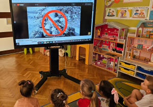 "Czyste powietrze wokól nas"- realizacja programu edukacyjnego w grupie V