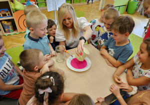 "Czyste powietrze wokól nas"- realizacja programu edukacyjnego w grupie V