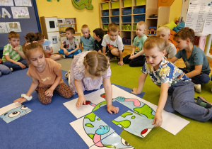 "Czyste powietrze wokól nas"- realizacja programu edukacyjnego w grupie V