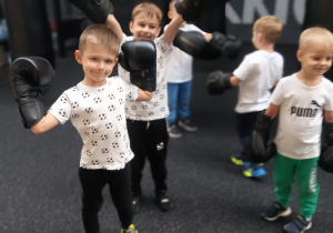 Trening bokserski grup II i V w siłowni Warriors Gym