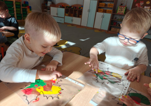 „Zmysłami poznajemy jesień"- projekt edukacyjny w gr. I