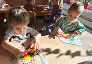 „Zmysłami poznajemy jesień"- projekt edukacyjny w gr. I