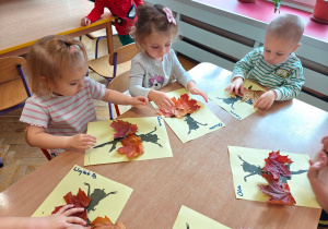 „Zmysłami poznajemy jesień"- projekt edukacyjny w gr. I