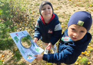 „Zmysłami poznajemy jesień"- projekt edukacyjny w gr. I