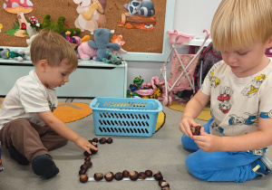 „Zmysłami poznajemy jesień"- projekt edukacyjny w gr. I