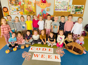 "Jesienne kodowanie" czyli CODE WEEK w gr. XI