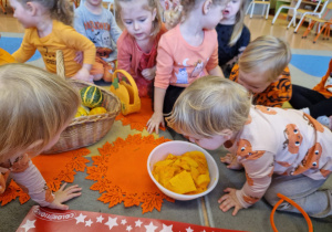 Małe smyki z grupy X w świecie przyrodniczej sensoryki – projekt edukacyjny cz. I JESIEŃ.