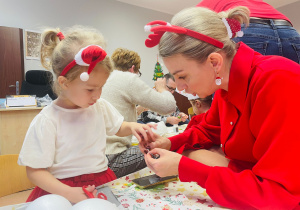 "Zimowo i świątecznie z najbliższymi" - warsztaty w gr. XI