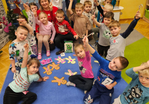 Świąteczne czytanie w grupie VI