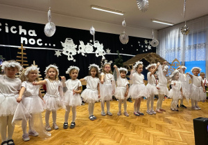 " Śnieżynkowe zmartwienie"- przedstawienie w gr.II