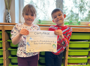 Projekt edukacyjny "20 kroków do zimy" w grupie II
