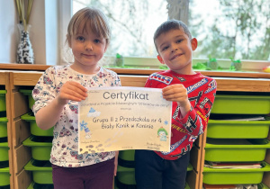 Projekt w grupie II "20 kroków do zimy"