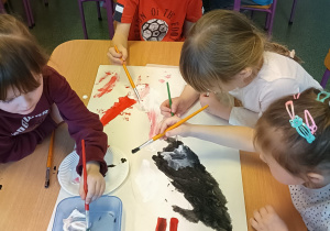 Projekt edukacyjny pt. "Kolorowa wiosna" w grupie II