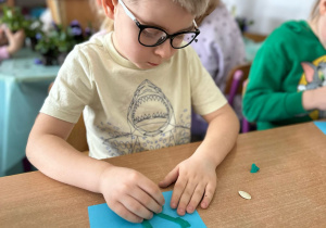 Projekt edukacyjny pt. "Kolorowa wiosna" w grupie II