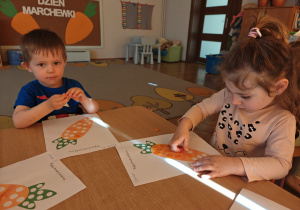 Dzień Marchewki w grupie I