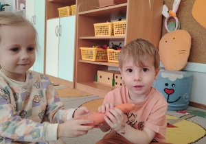 Dzień Marchewki w grupie I