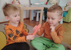 Dzień Marchewki w grupie I