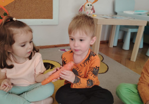 Dzień Marchewki w grupie I
