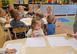 Wierszyki łamiące języki – spotkanie z LOGOPEGĄ w grupie X