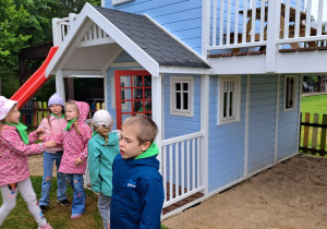 Wycieczka z okazji Dnia Dziecka do Parku Kreatywnej Zabawy "Deli Park" w Trzebawiu - grupa IX