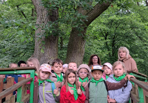 Wycieczka z okazji Dnia Dziecka do Parku Kreatywnej Zabawy "Deli Park" w Trzebawiu - grupa IX