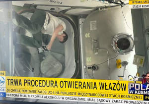 Efekt Sławosza - astronauci na stacji kosmicznej – dzień drugi