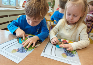 „Grafomotoryka w zabawach ukryta”- podsumowanie innowacji pedagogicznej w grupie I
