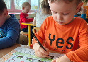 „Grafomotoryka w zabawach ukryta”- podsumowanie innowacji pedagogicznej w grupie I