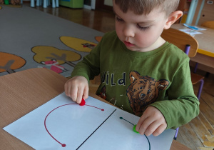 „Grafomotoryka w zabawach ukryta”- podsumowanie innowacji pedagogicznej w grupie I