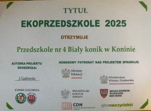 Podsumowanie ogólnopolskiego projektu "Ekoszkoła"