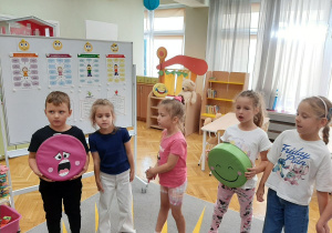 „Poznaję swoje emocje” - zajęcia w grupie IV