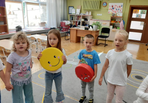 „Poznaję swoje emocje” - zajęcia w grupie IV