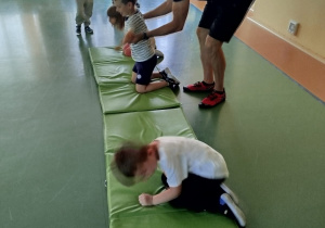 „Ruch to zdrowie – każdy przedszkolak to powie” – zajęcia sportowe w gr. XI i XII