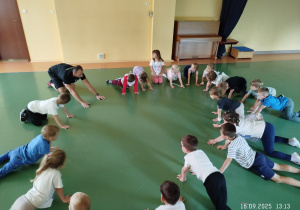 „Ruch to zdrowie – każdy przedszkolak to powie” – zajęcia sportowe w gr. XI i XII