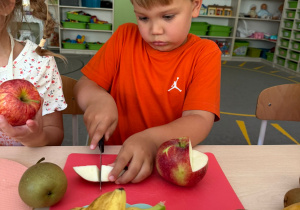 Pomarańczowy dzień zdrowia w gr III i IV