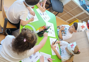 Poznajemy zawód pielęgniarki, czyli spotkanie z mamusią Antosi w gr. XII w ramach preorientacji zawodowej