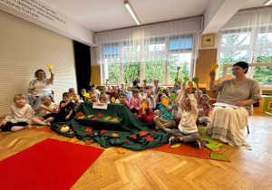 "Przedszkolaki recytują o jesieni" - konkurs recytatorski w grupie III i V
