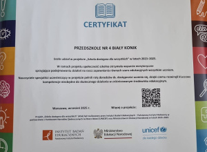 Przedszkole dostępne dla wszystkich